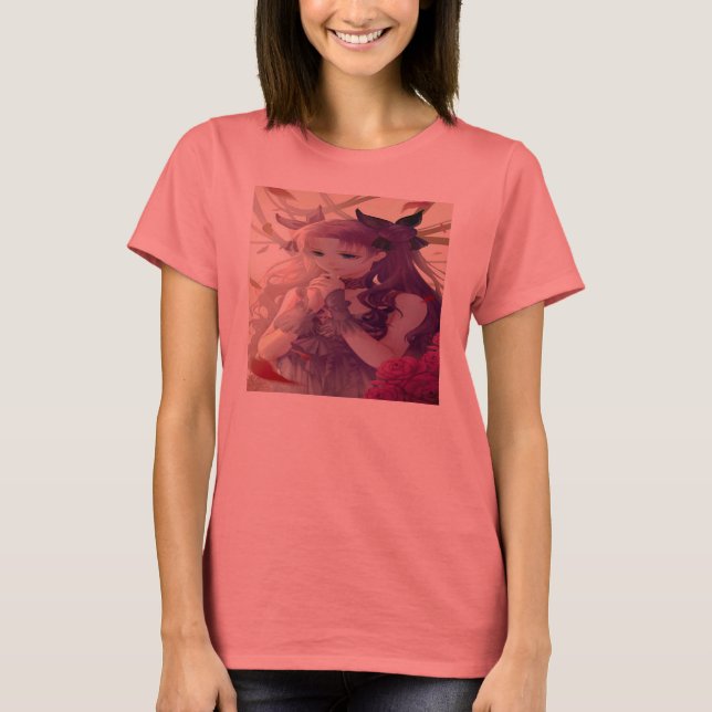 cut manga T-Shirt (Front)