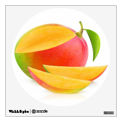 Cut mango wall decal