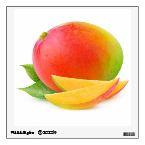 Cut mango wall decal