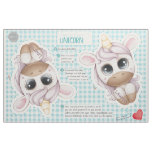Cut &#39;n&#39; Sew Personalized Unicorn Toy Pattern Fabric