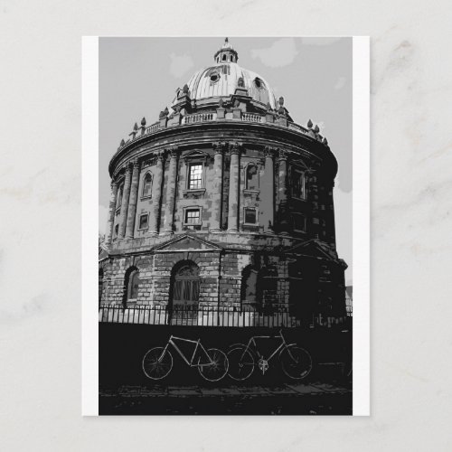 cut out radcliffe camera postcard
