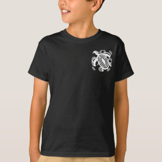 Cut Out Turtle 2-Sided Kids' Dark Shirts