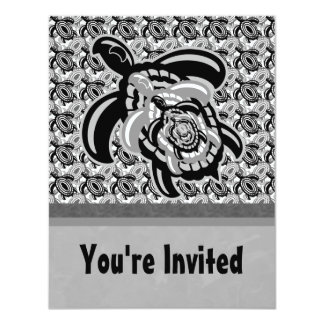 Cut Out Turtle Invitations