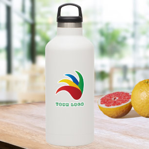 Cut out Your logo, Business Water Bottle Sticker