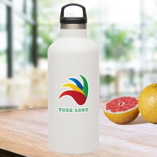 Cut out Your logo Business Water Bottle Sticker