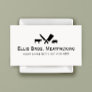 Cut Pig and Cow Butcher Shop Business Card