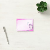 Cut Pink Dolphin Post-it Notes (Office)