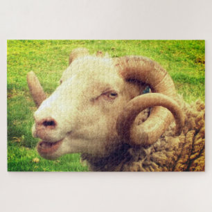 Cut Ram Jigsaw Puzzle