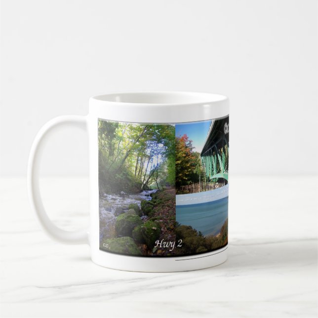 Cut River Bridge mug (Left)