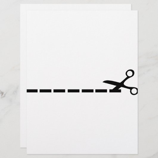 cut scissors icon (Front/Back)