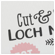 Cut & Sew Loch Ness Monster Fabric - Fun DIY Plush