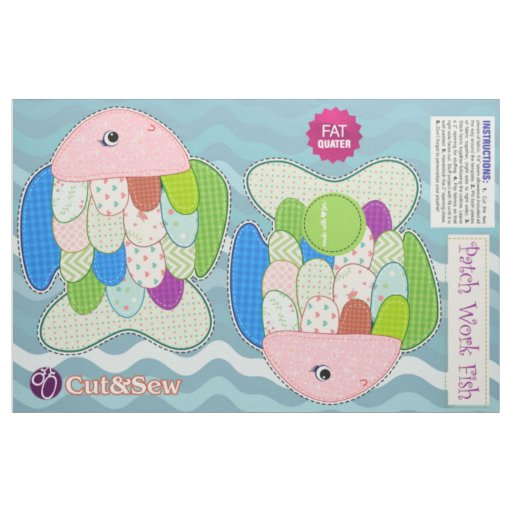 Cut & Sew Patchwork Fish - DIY Plush Fabric