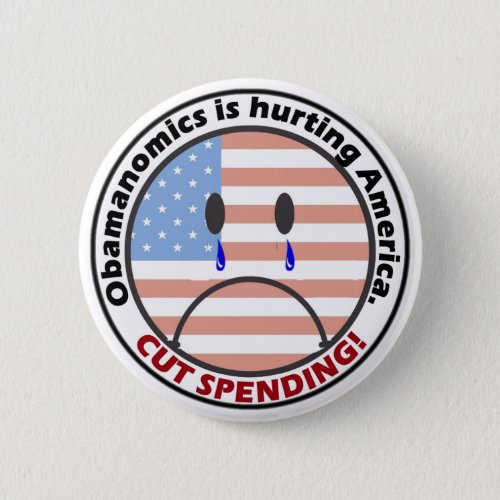 Cut Spending _ Listen to the People Button