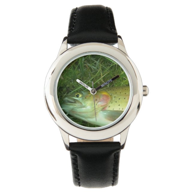 cut throat trout,  fly fishing watch (Front)