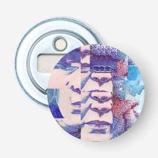 cut up art bottle opener
