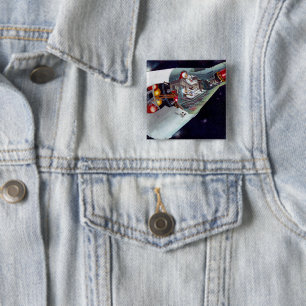 Cutaway A Two-Person Gemini Spacecraft In Flight. Button