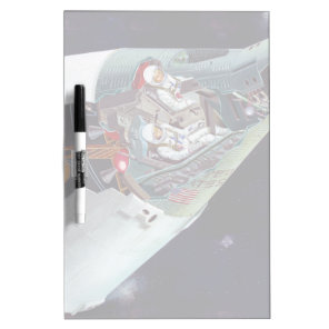 Cutaway A Two-Person Gemini Spacecraft In Flight. Dry Erase Board