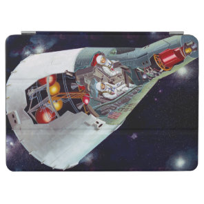 Cutaway A Two-Person Gemini Spacecraft In Flight. iPad Air Cover