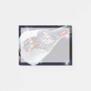 Cutaway A Two-Person Gemini Spacecraft In Flight. Post-it Notes