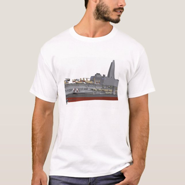 Cutaway illustration T-Shirt (Front)
