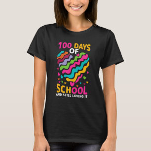 Cute 100 Days of school and still loving it Hearts T-Shirt