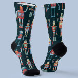 Cute 1950s Style Retro Vintage Robot Socks<br><div class="desc">Adorable little retro style robot characters.  A bit rusty in places,  but very cute.</div>