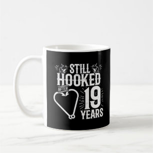 Cute 19th Anniversary Couples Married 19 Years Coffee Mug