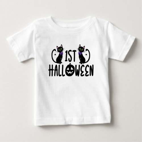 Cute 1st Baby Halloween T_Shirt