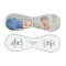 Cute 1st Father`s Day Script White 2 Photo Collage