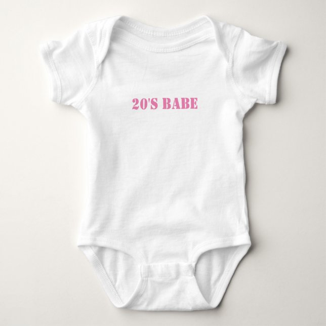 Cute 20s (2020 that is) babe Funny Kids Knicorn Baby Bodysuit (Front)