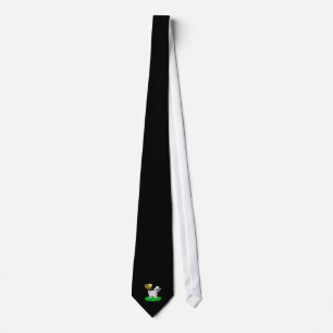 Cute 3-D Look Bee and Lamb Neck Tie