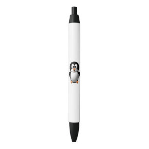 Cute 3-D Look Perky Penguin Pen