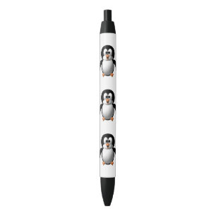 Cute 3-D Look Perky Penguin Pen