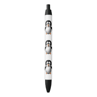Cute 3-D Look Perky Penguin Pen
