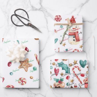 Cute 3 Personalized Christmas Sweets 19