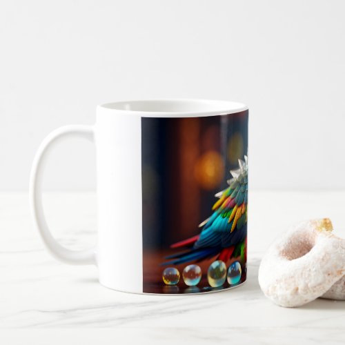 Cute 3D Parrot Coffee Mug
