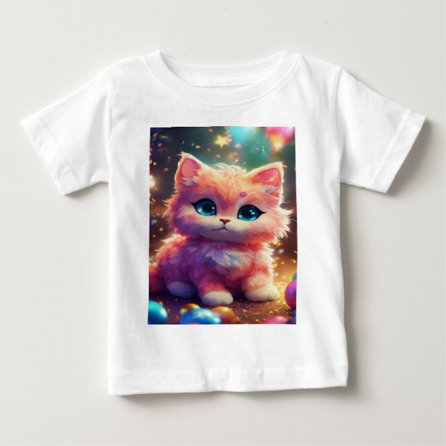 Cute 3D pearl baby T-Shirt (Front)