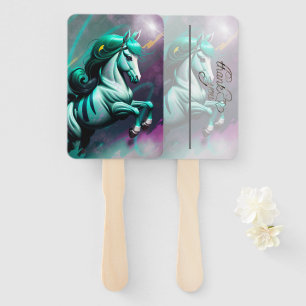 Cute 3D Spirit Pony 24 Hand Fan