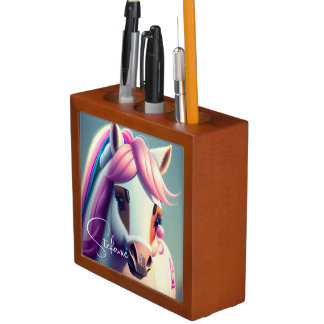 Cute 3d Spirit Pony 2 Desk Organizer