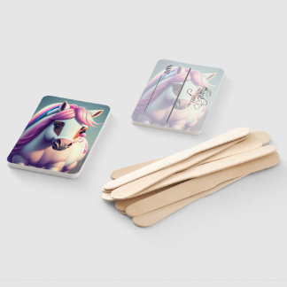 Cute 3D Spirit Pony 2 Hand Fan