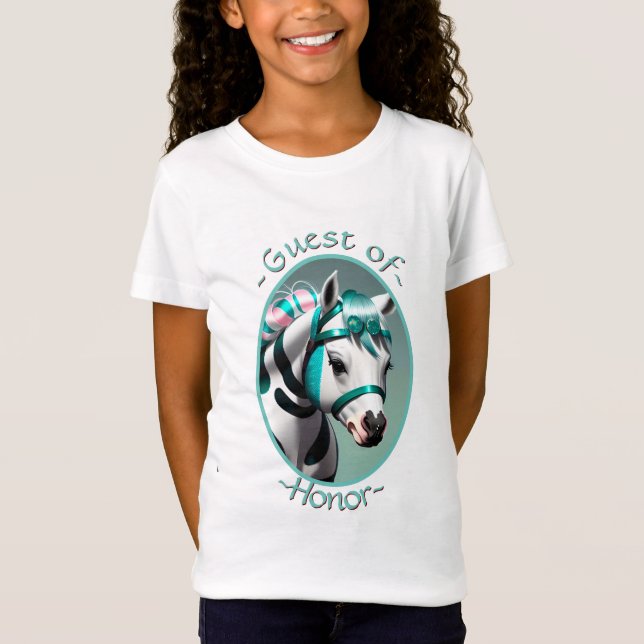 Cute 3D Spirit Pony 7 Guest of Honor T-Shirt (Front)
