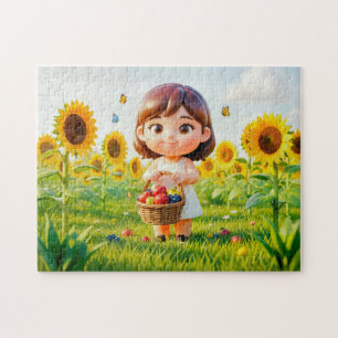 Cute 3D Virgo Zodiac Character Jigsaw Puzzle