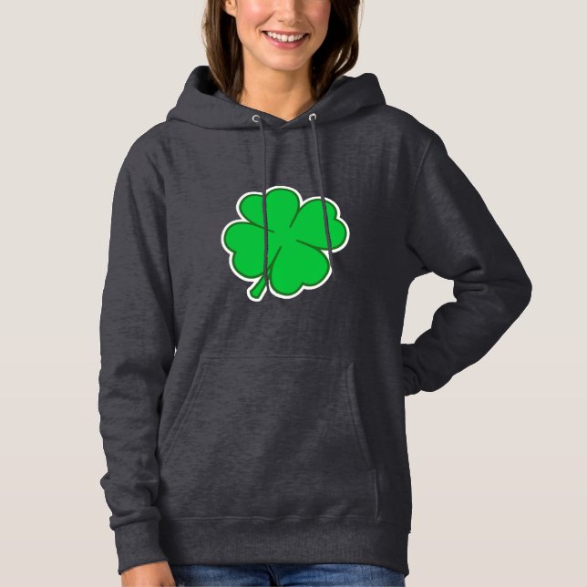 Cute 4 Leaf Clover Hoodie (Front)