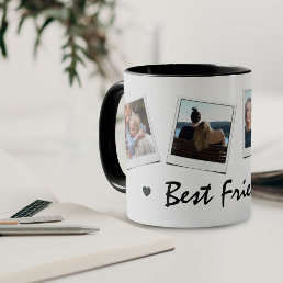 Cute 4 photo Best Friends Mug