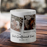 Cute 4 photo Best Girlfriend Ever Coffee Mug<br><div class="desc">Cute mug featuring 4 photos of your choice and the text 'Best Girlfriend Ever' which can be customized to any relation. Personalize with a name.</div>