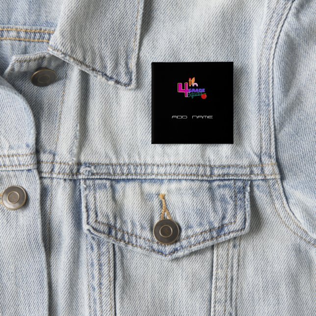cute 4th Grade Squad Crew back to school Button (In Situ)