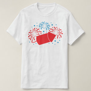 Cute 4th Of July Fireworks T-Shirt