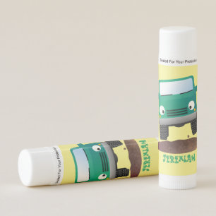 Cute 4X4 offroad vehicle cartoon car Lip Balm