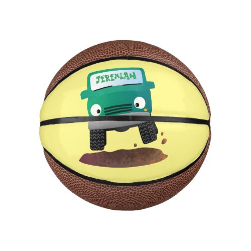 Cute 4X4 offroad vehicle cartoon car Mini Basketball