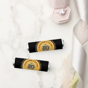 cute 50th Anniversary party Breath Savers® Mints